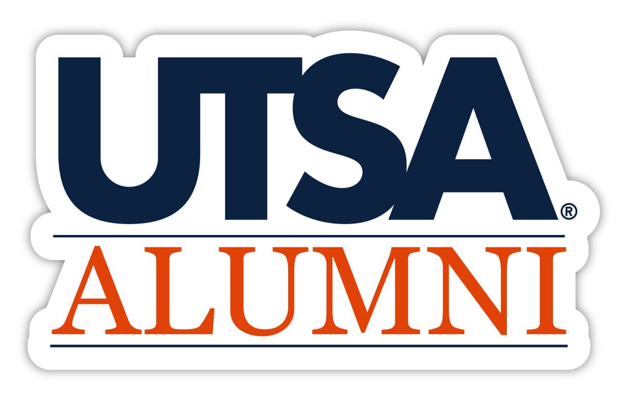 UTSA Road Runners 4-Inch Laser Cut Alumni Vinyl Decal Sticker
