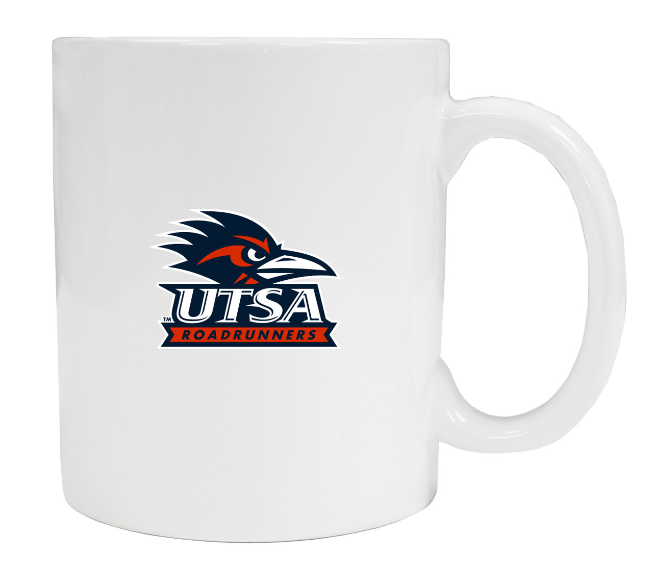 UTSA Road Runners White Ceramic Coffee Mug 2-Pack (White).