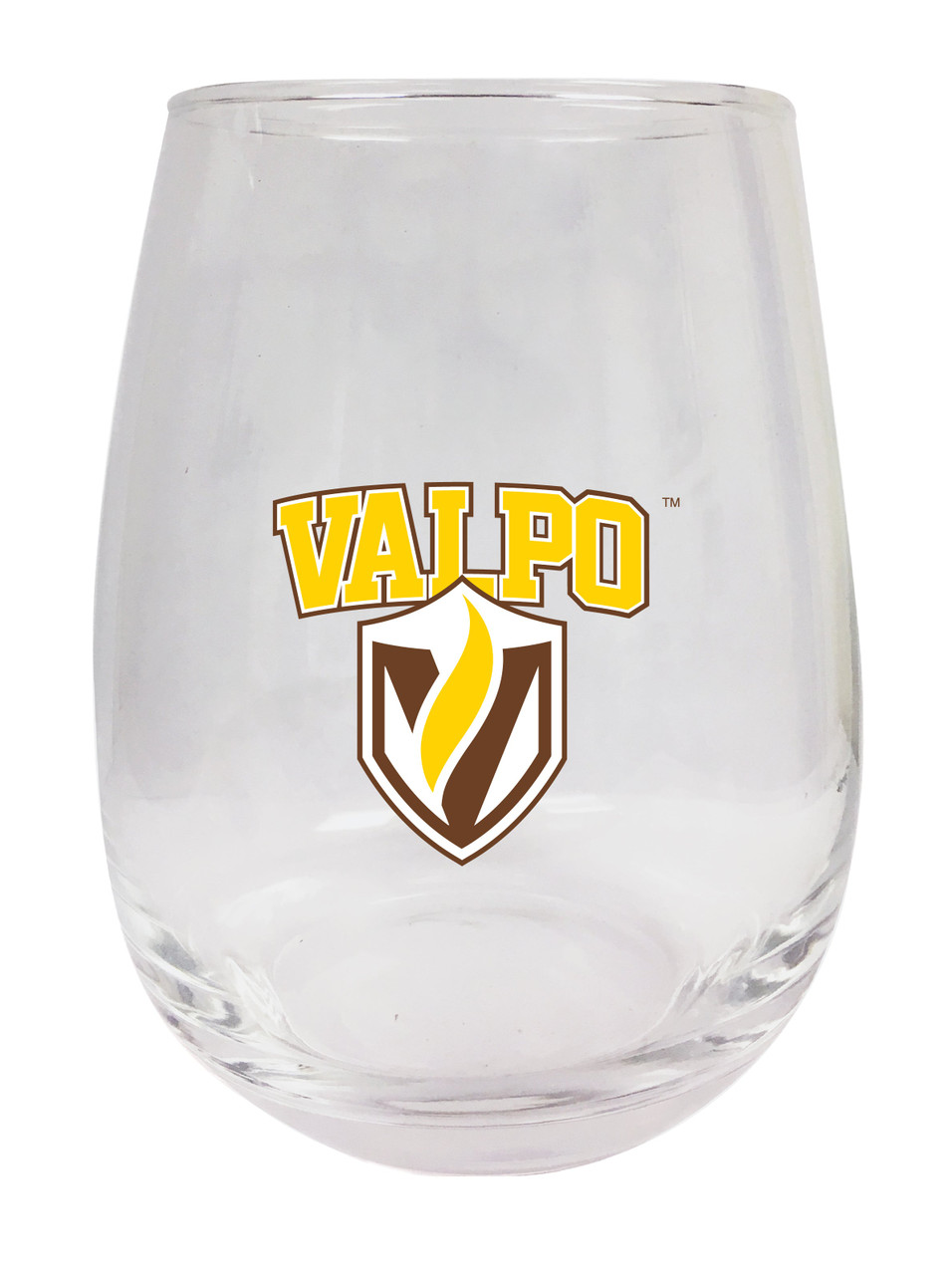 Valparaiso University 9 oz Stemless Wine Glass