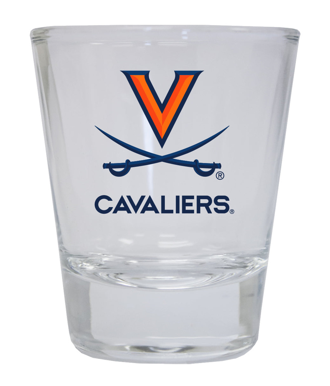 Virginia Cavaliers Round Shot Glass