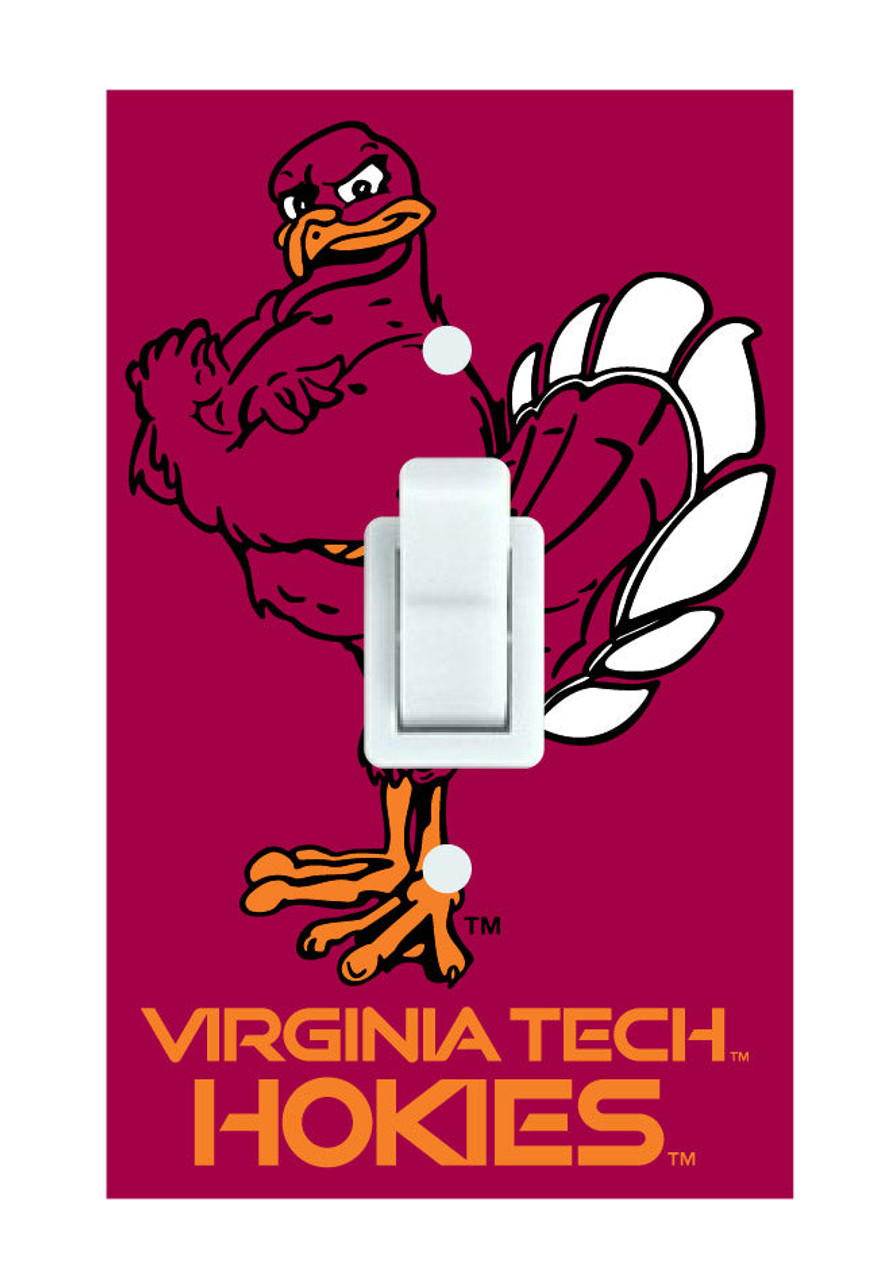 Virginia Polytechnic Institute VT Hokies Light Switch Cover