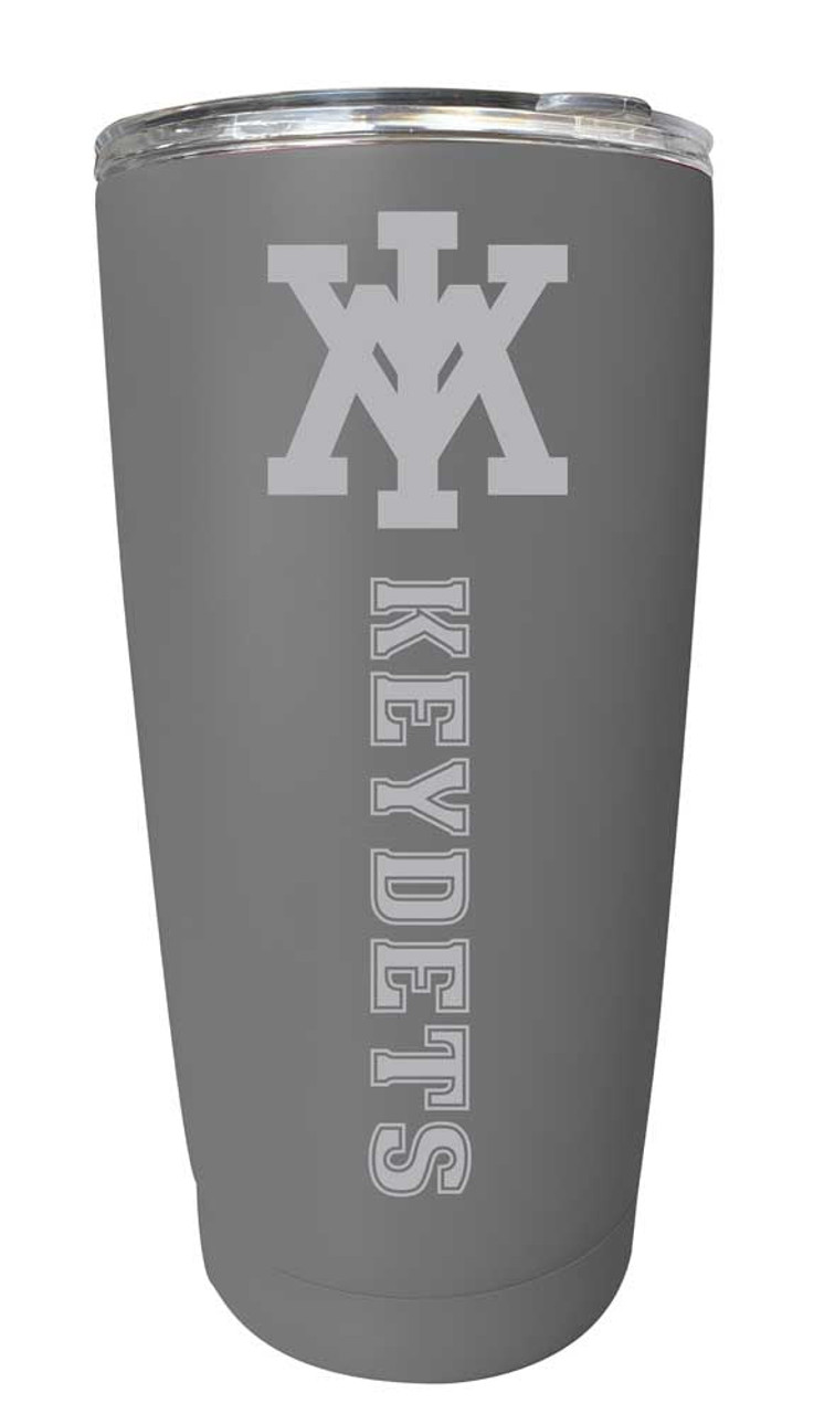 VMI Keydets Etched 16 oz Stainless Steel Tumbler (Gray)