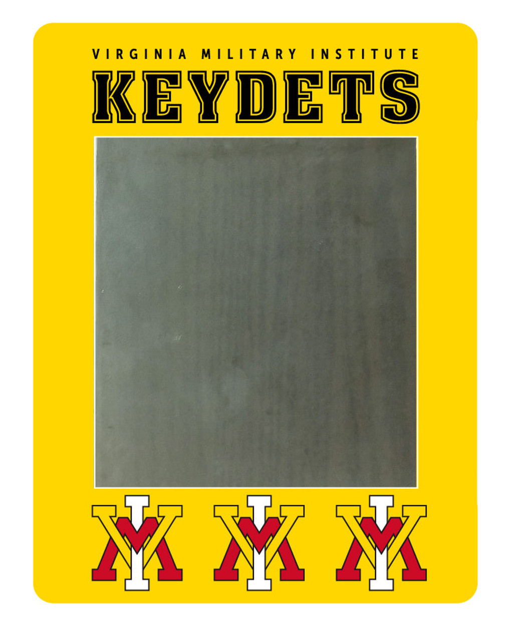 VMI Keydets Magnetic Locker Mirror