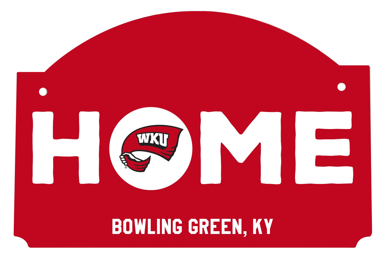 Western Kentucky Hilltoppers Wood Sign with String