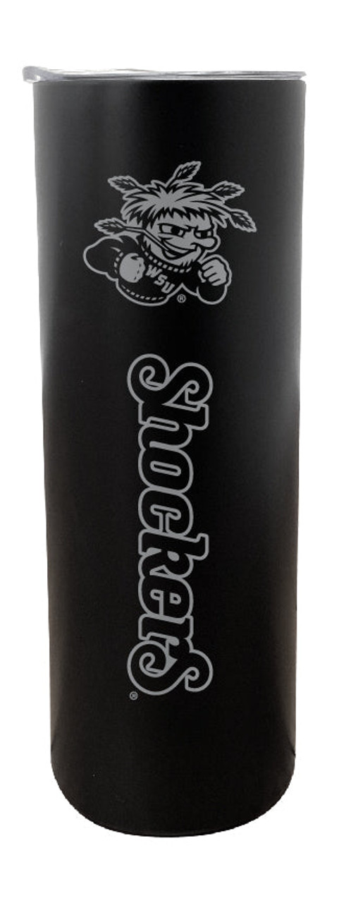 Wichita State Shockers 20 oz Insulated Stainless Steel Skinny Tumbler Choice of Color