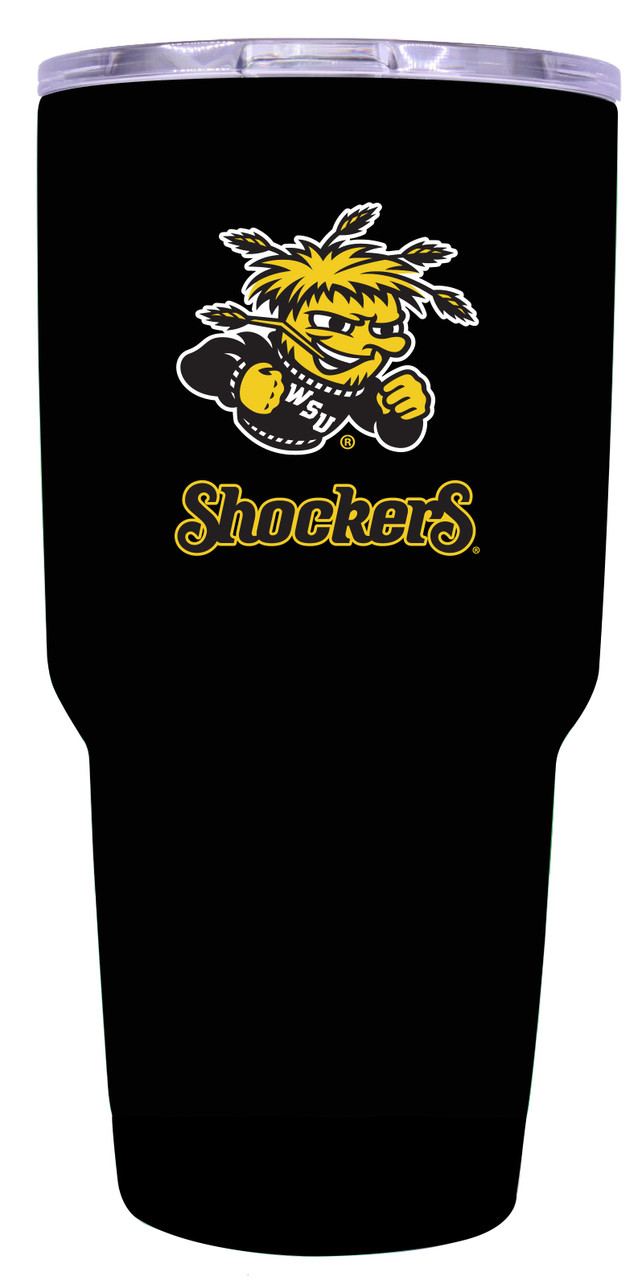 Wichita State Shockers 24oz. Stainless Sport Bottle - Black