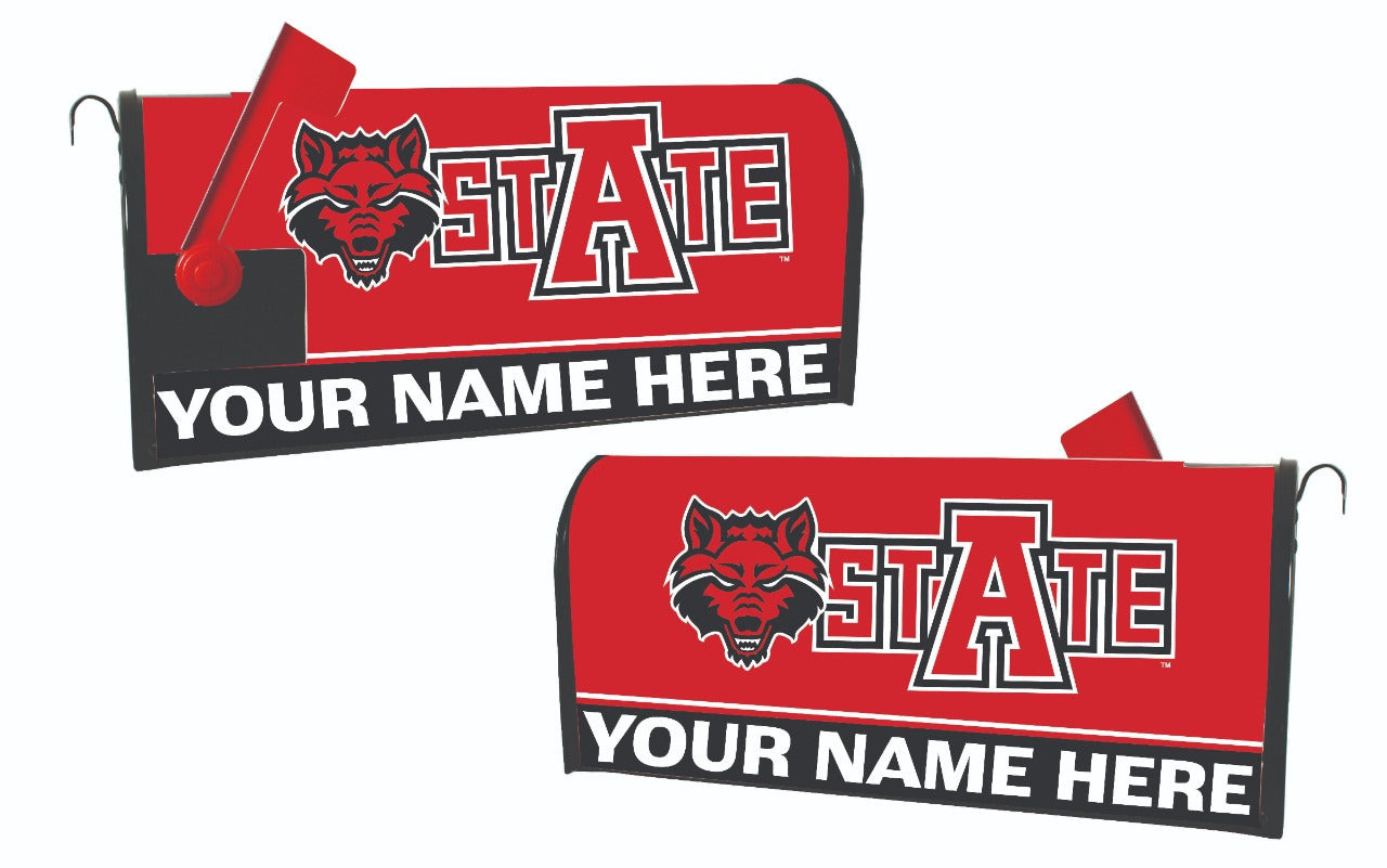 Personalized Customizable Arkansas State Mailbox Cover Design Custom Name
