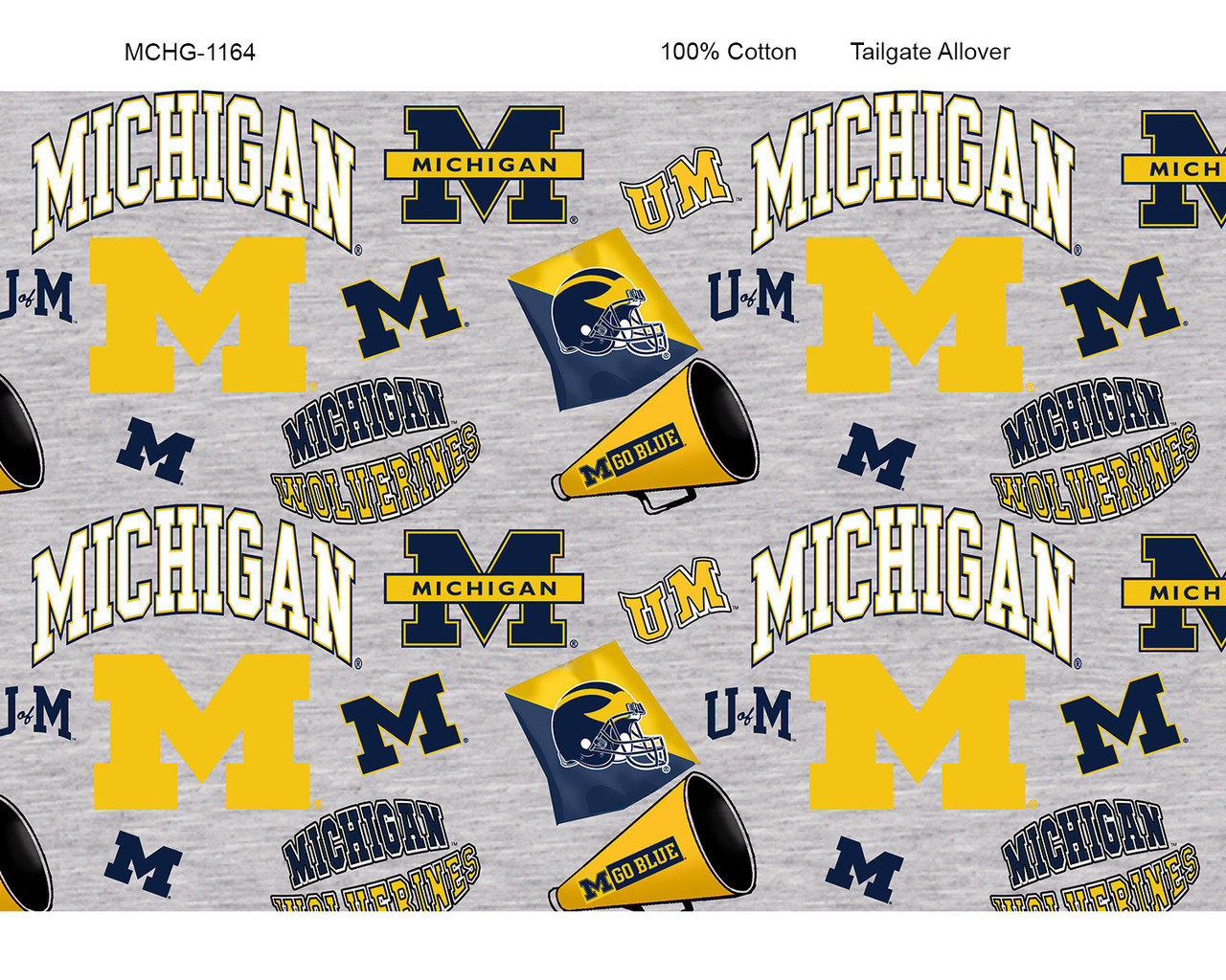  University of Michigan Luggage Tag Wolverines UM U of