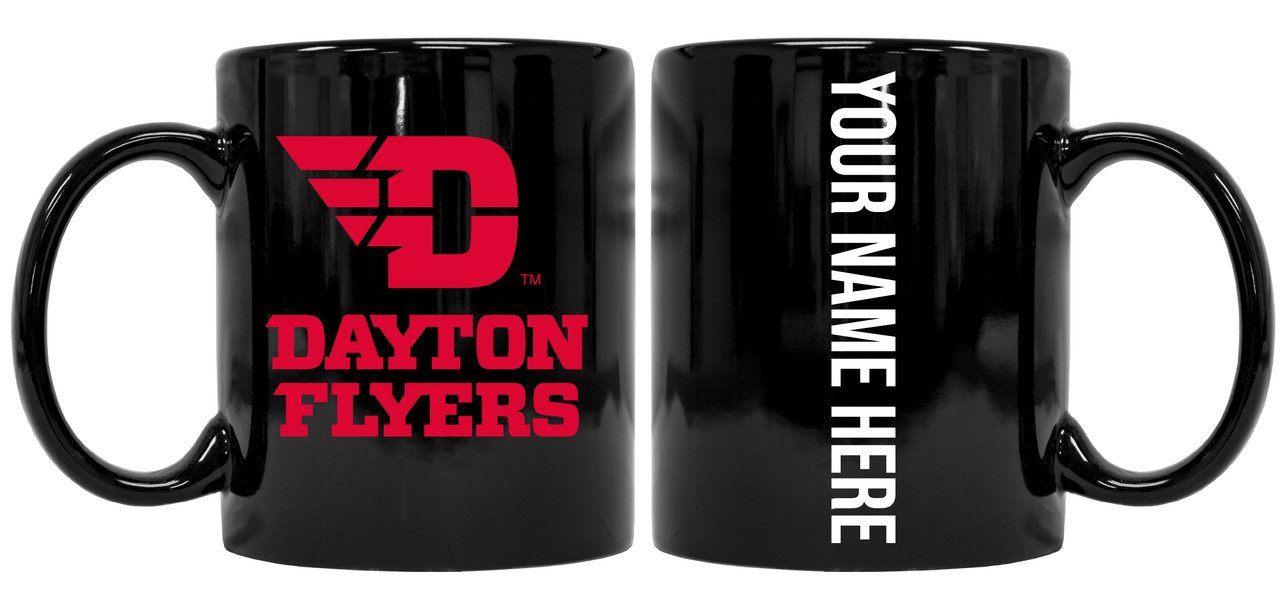 Collegiate Custom Personalized Dayton Flyers 8 oz Ceramic Mug with Your Name