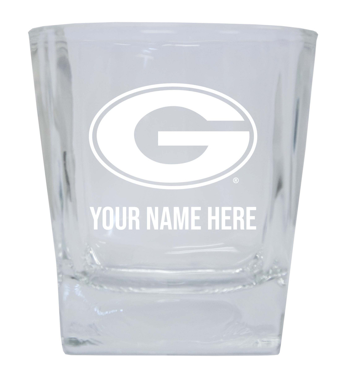 Grambling State Tigers Custom College Etched Alumni 8oz Glass Tumbler