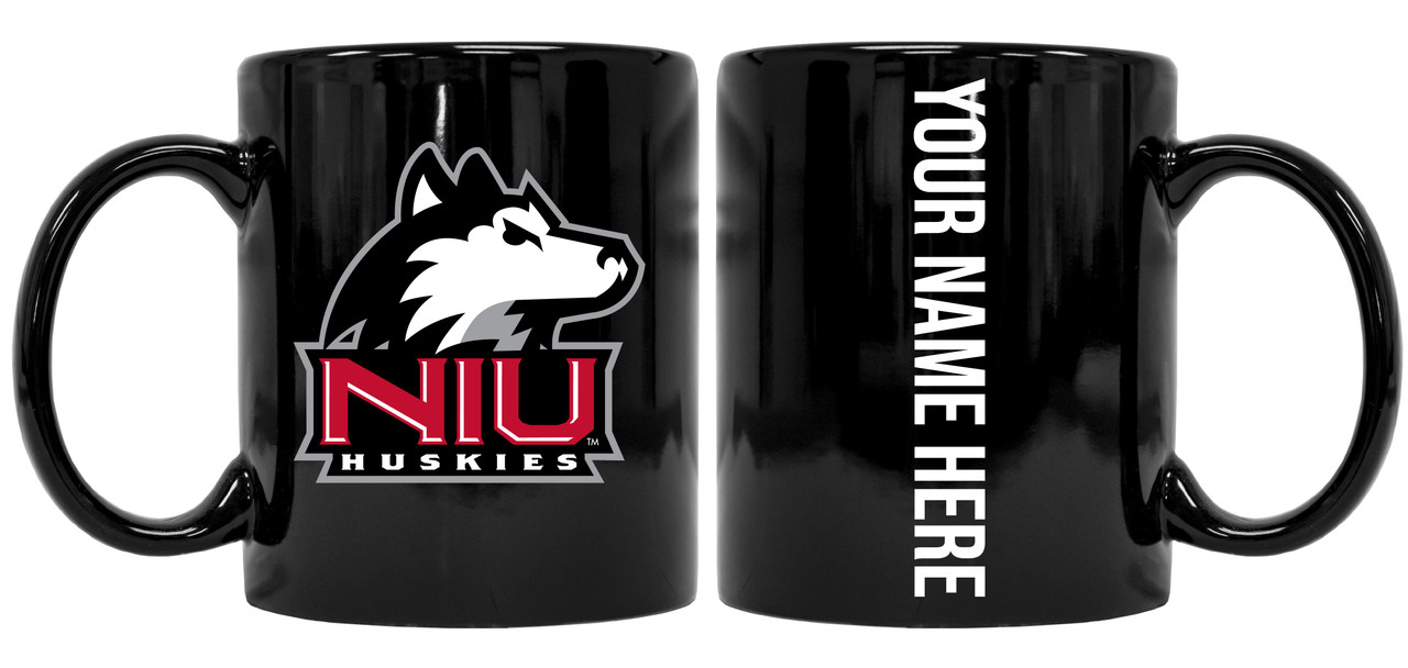 Collegiate Custom Personalized Northern Illinois Huskies 8 oz Ceramic Mug with Your Name