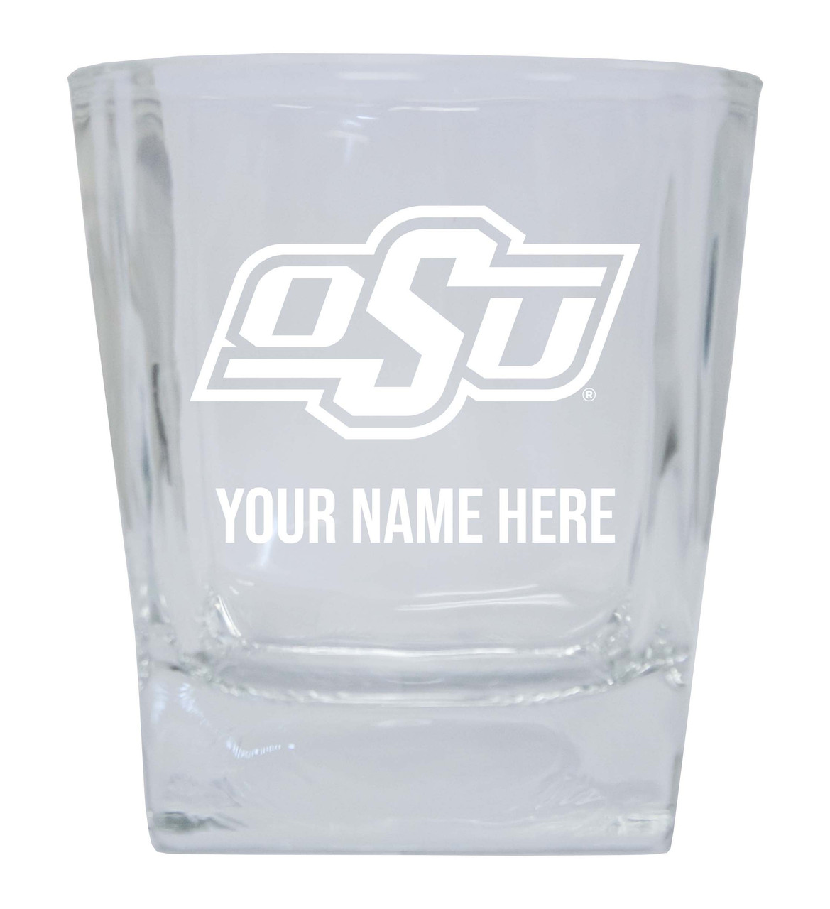 Oklahoma State Cowboys Custom College Etched Alumni 5oz Shooter Glass Tumbler