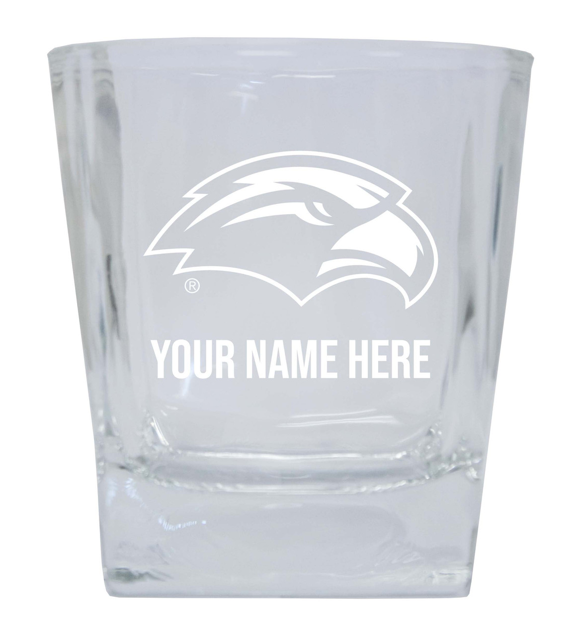 Southern Mississippi Golden Eagles Custom College Etched Alumni 5oz Shooter Glass Tumbler