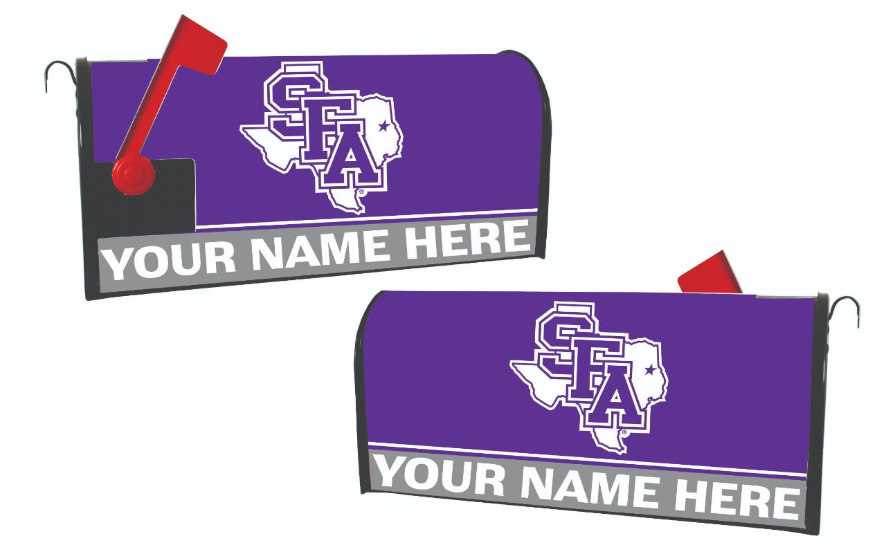 Personalized Customizable Stephen F. Austin State University Mailbox Cover Design Custom Name