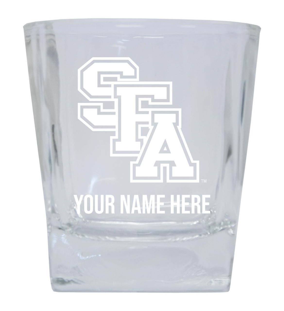 Stephen F. Austin State University Custom College Etched Alumni 5oz Shooter Glass Tumbler 2 Pack