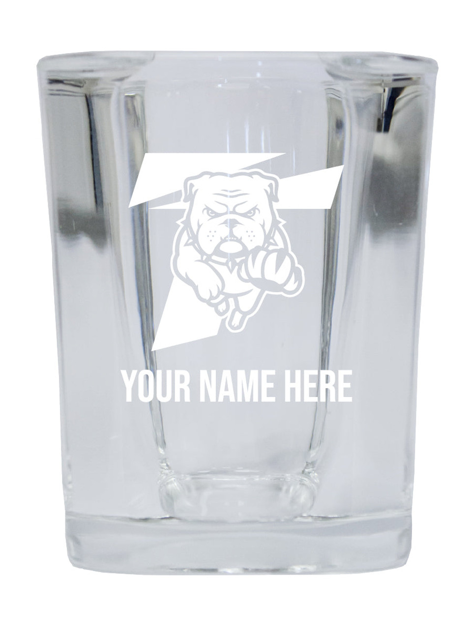 Personalized Customizable Truman State University Etched Stemless Shot Glass 2 oz With Custom Name