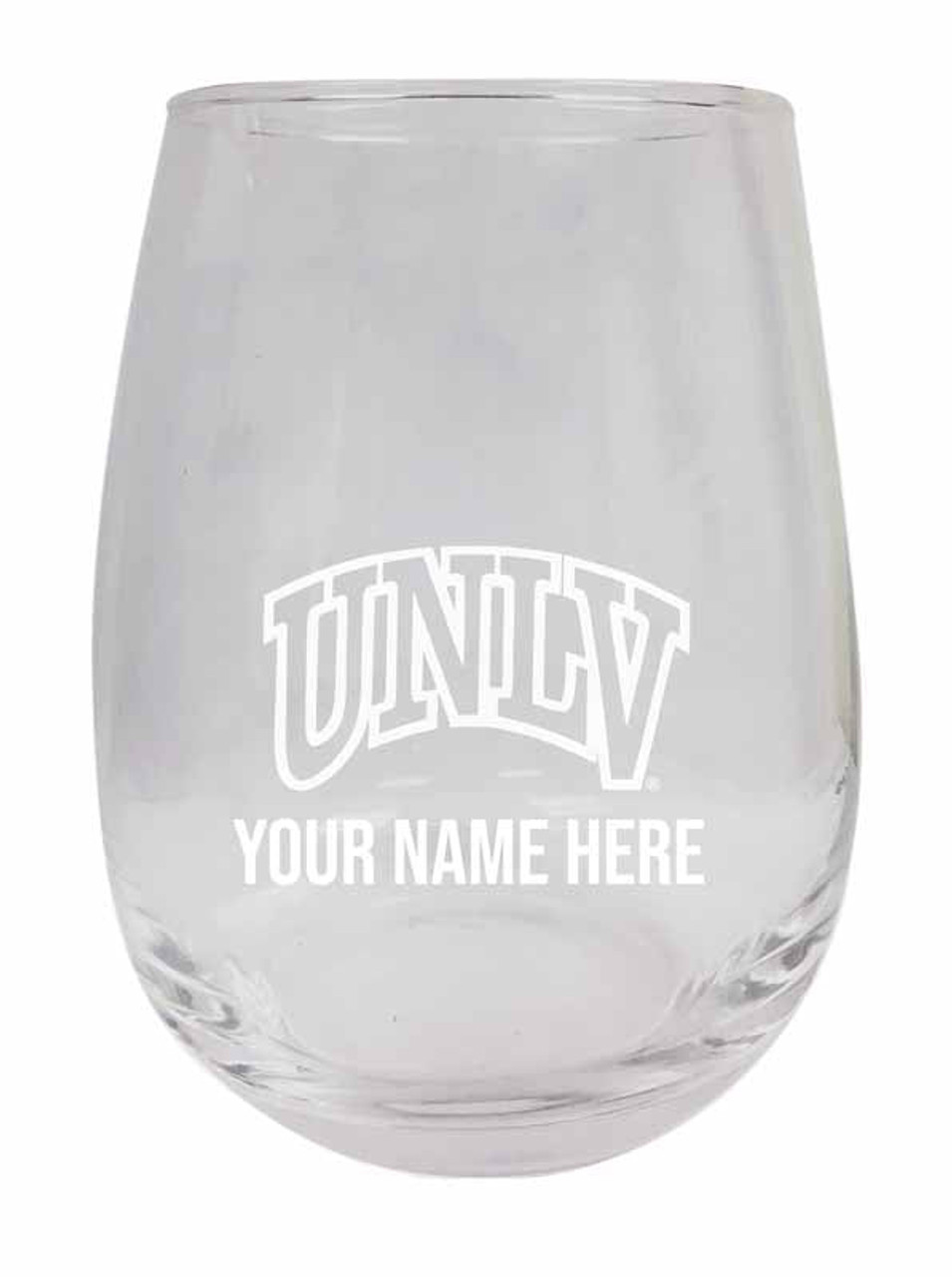 Personalized 20 oz stemless wine glass - Customizable Photo