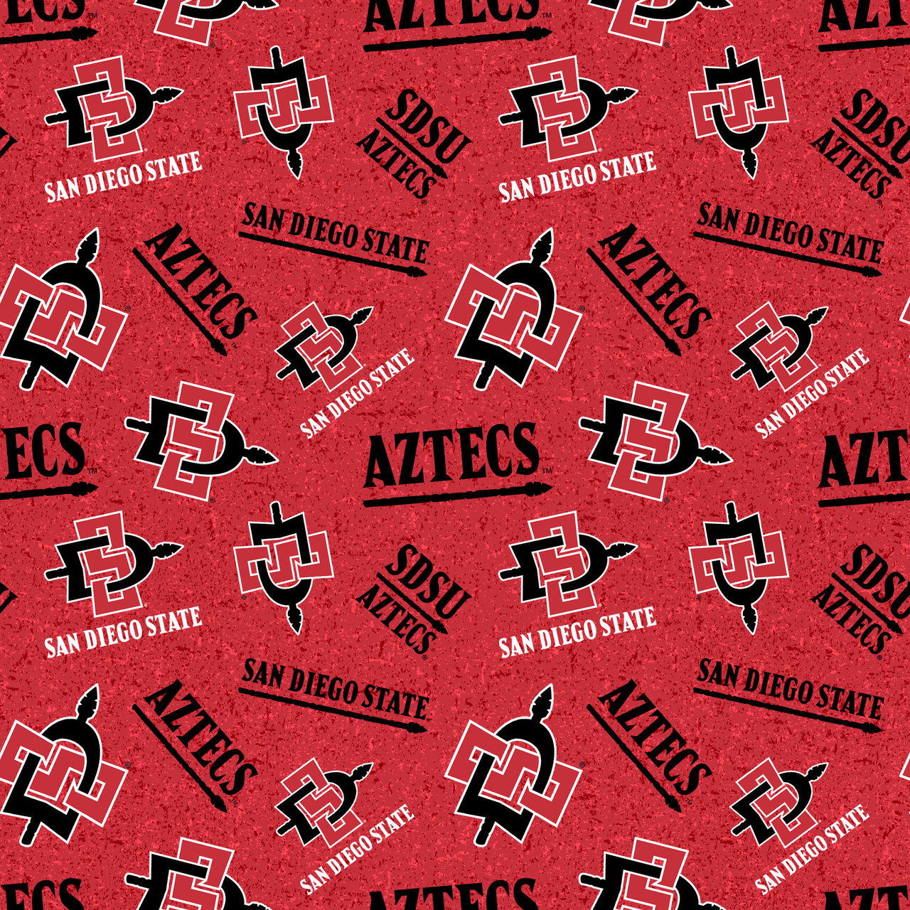 University of Louisville Cotton Fabric with New Tone ON Tone Design Newest  Pattern