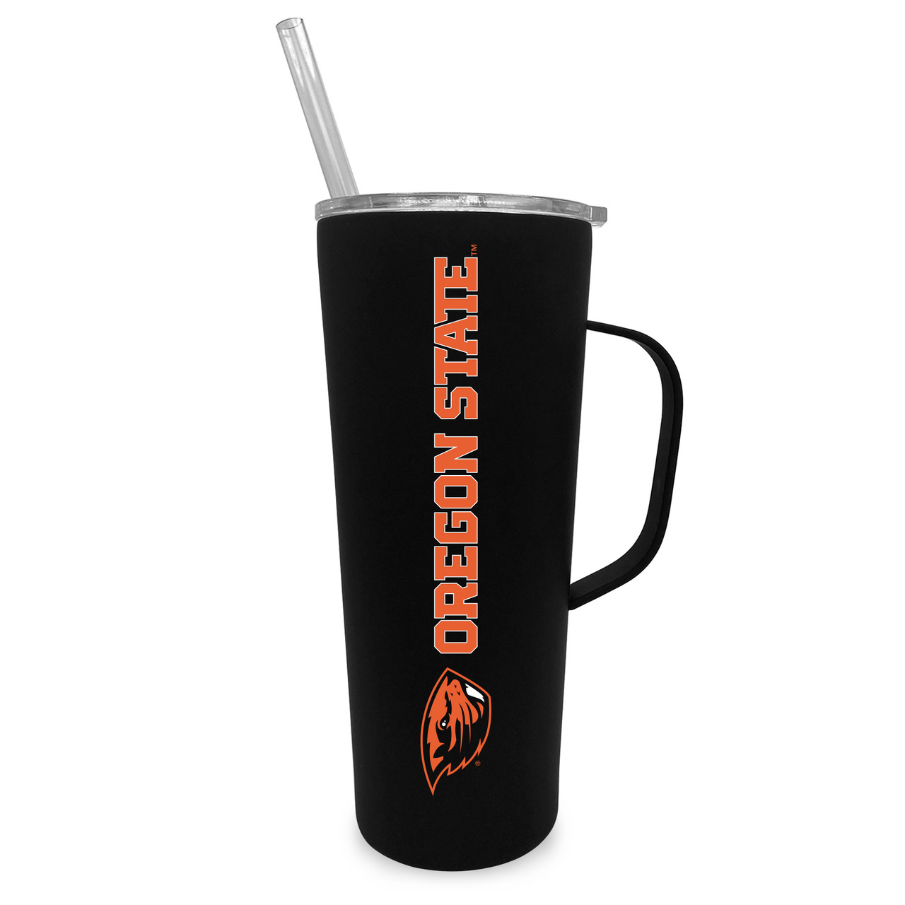 Oregon State Beavers 20oz Stainless Steel Tumbler with Handle