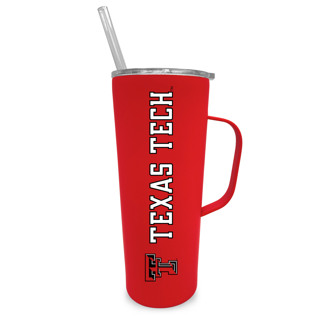 Texas Tech Red Raiders 20oz Stainless Steel Tumbler with Handle