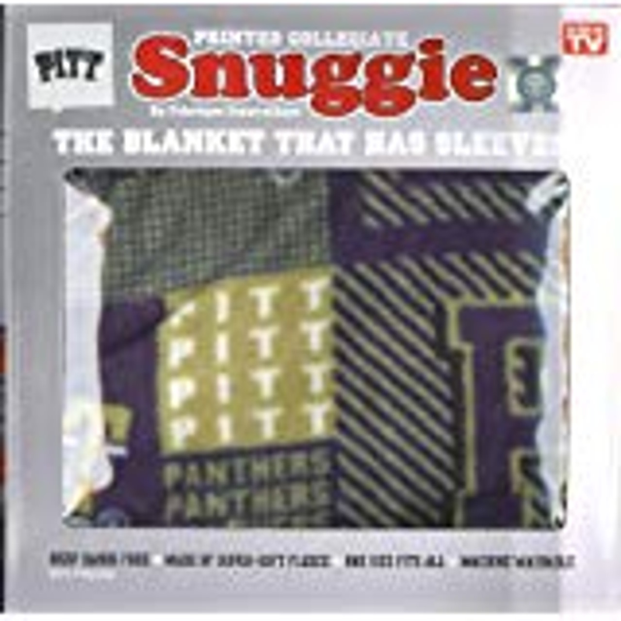 University of Pittsburgh Snuggie-The Blanket with Sleeves