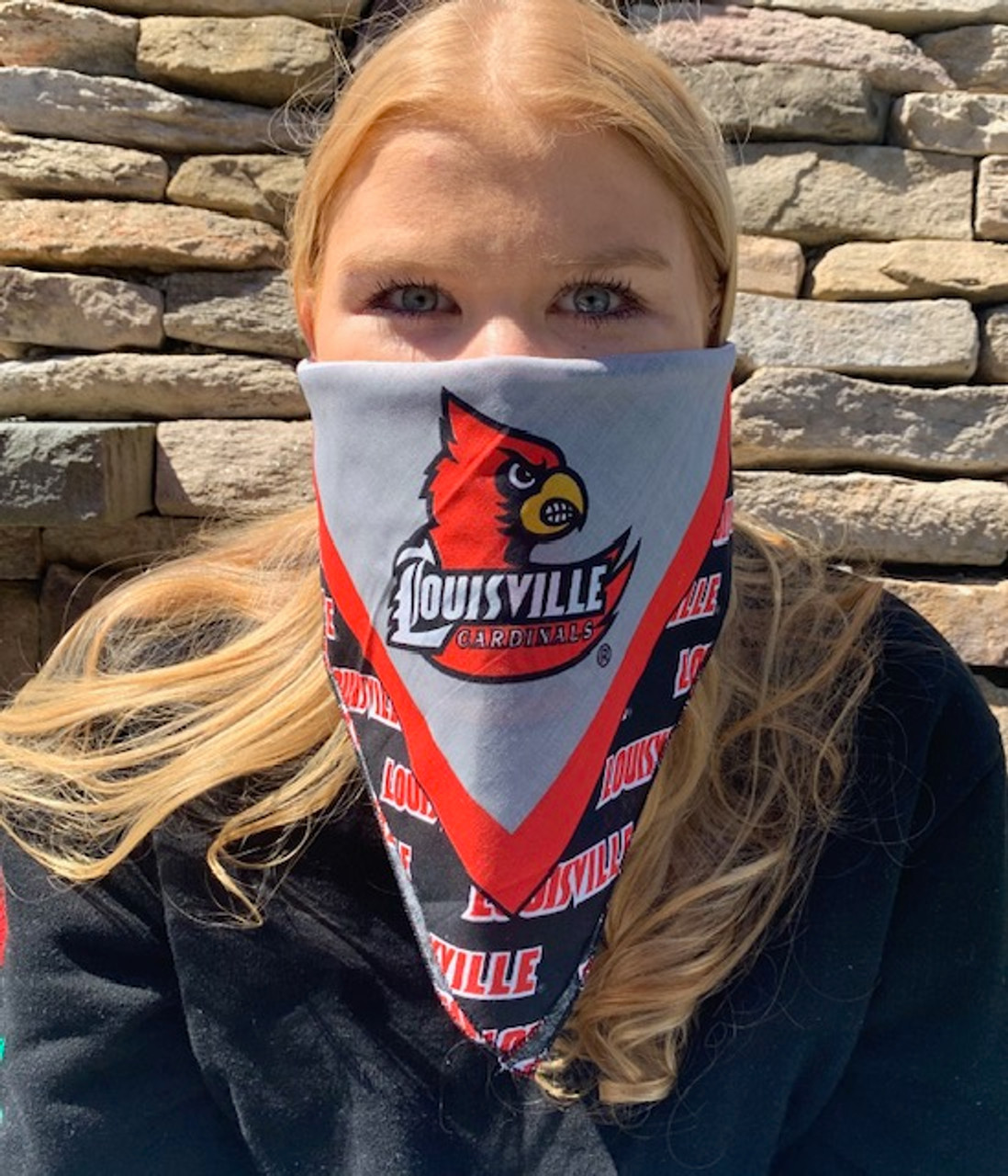 University of Louisville Reusable Cotton Face Mask-louisville 