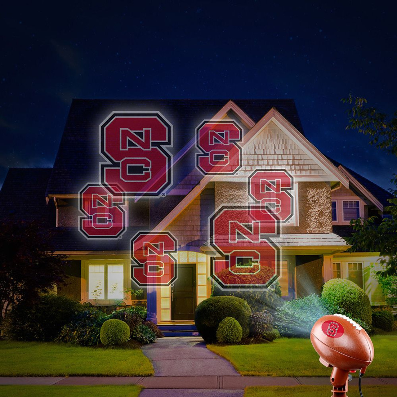 North Carolina State NCS Wolfpack Team Pride Light Projector