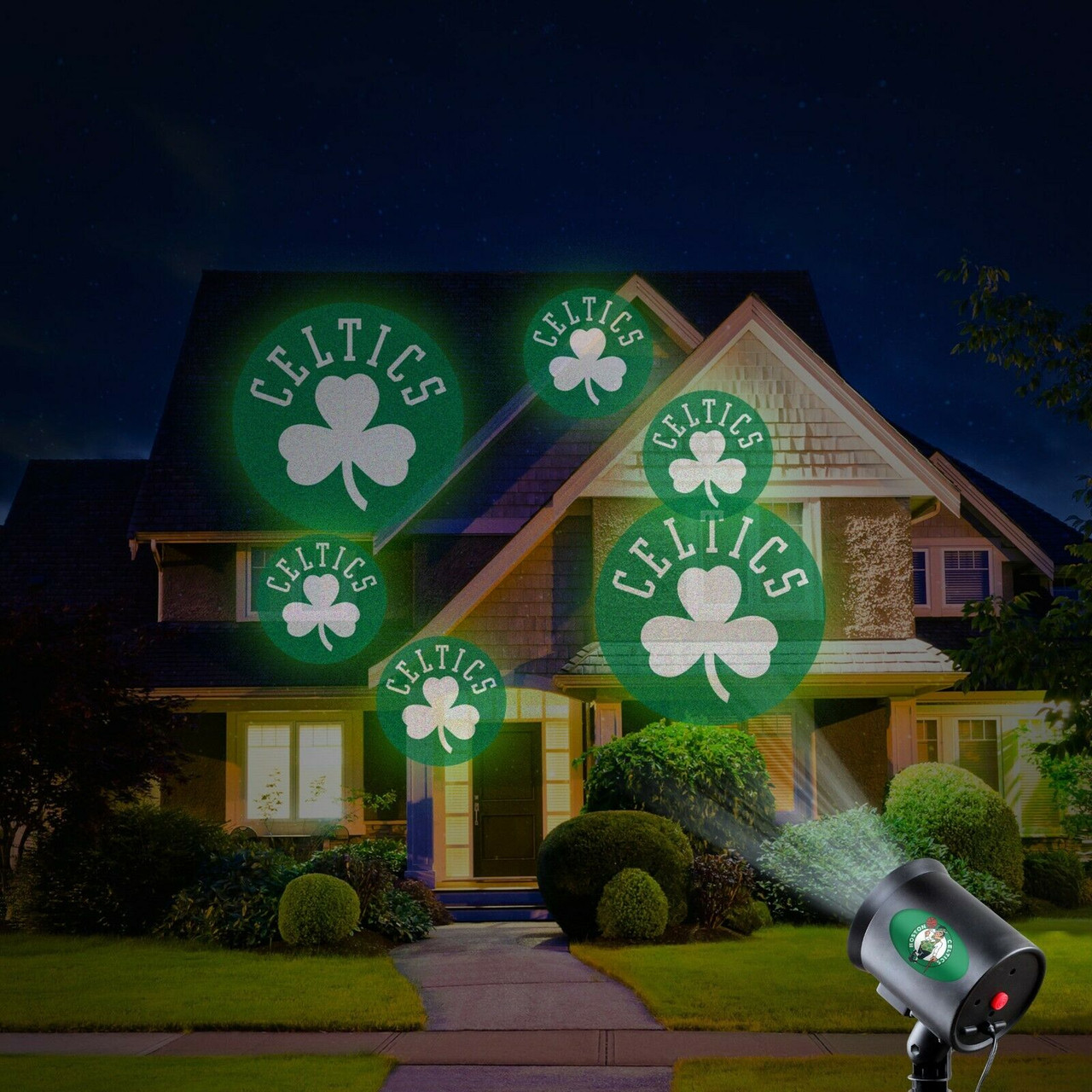 Boston Celtics Team Pride Light Projector