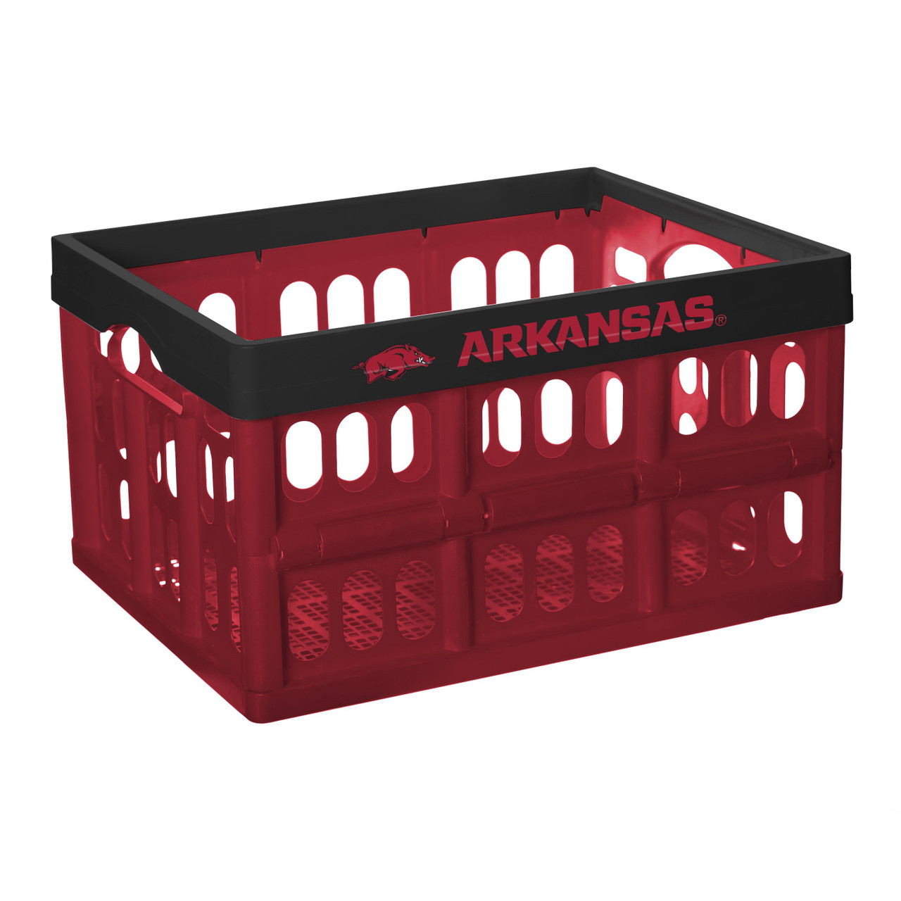 Arkansas Razorbacks Team Collapsible Storage Crate