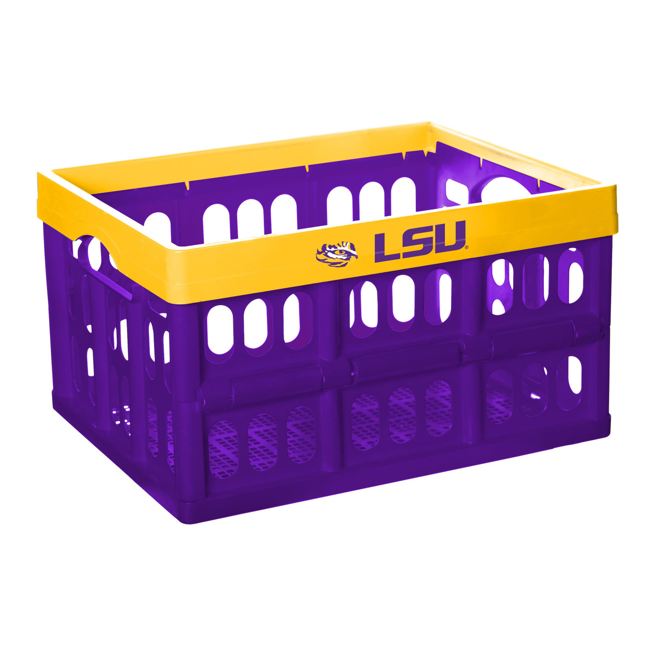 Louisiana State LSU Tigers Team Collapsible Storage Crate