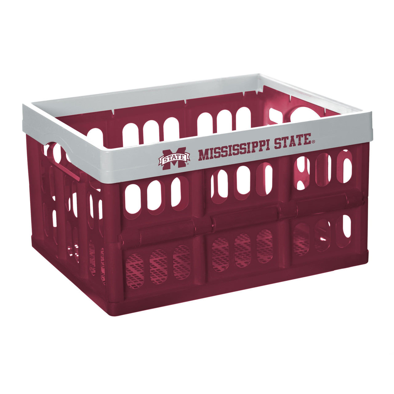 Mississippi State Bulldogs Team Collapsible Storage Crate