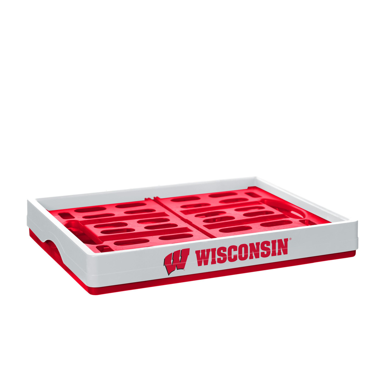 Wisconsin Badgers Team Collapsible Storage Crate