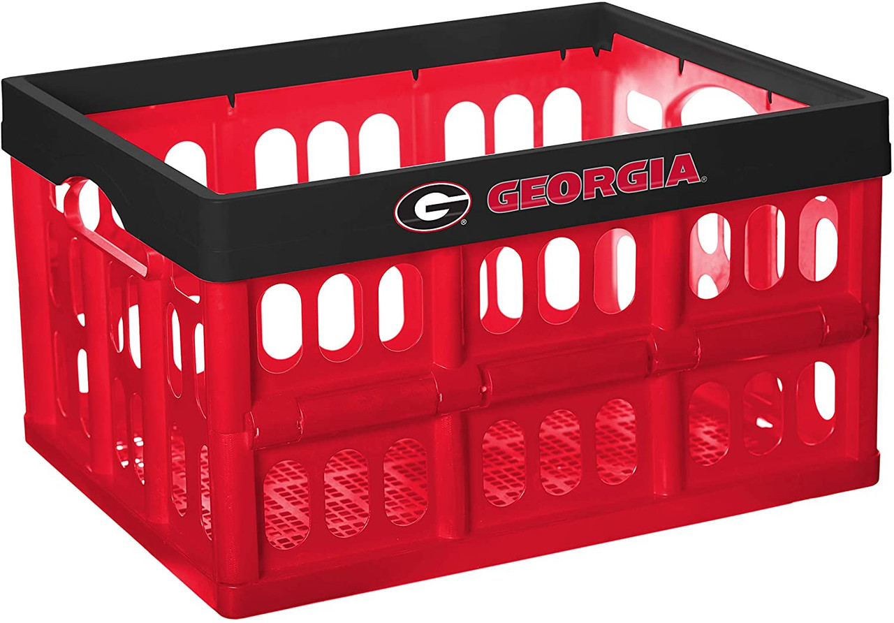 Georgia Bulldogs Team Collapsible Storage Crate