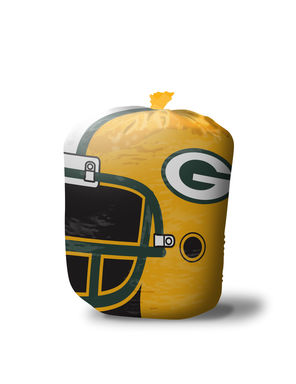 Green Bay NFL Team Stuff-A-Helmet Lawn and Leaf Bags