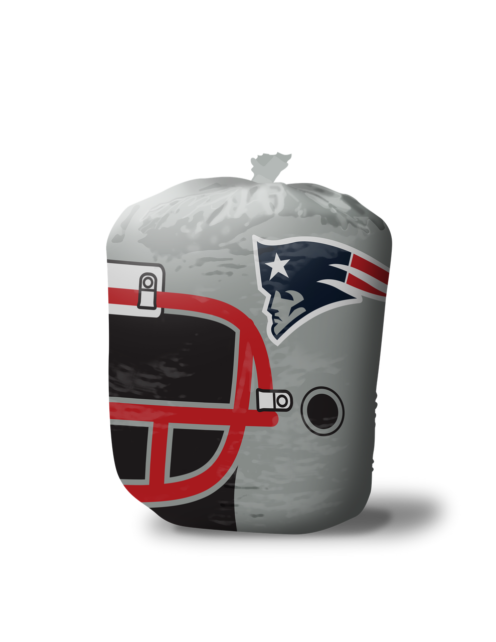 New England NFL Team Stuff-A-Helmet Lawn and Leaf Bags
