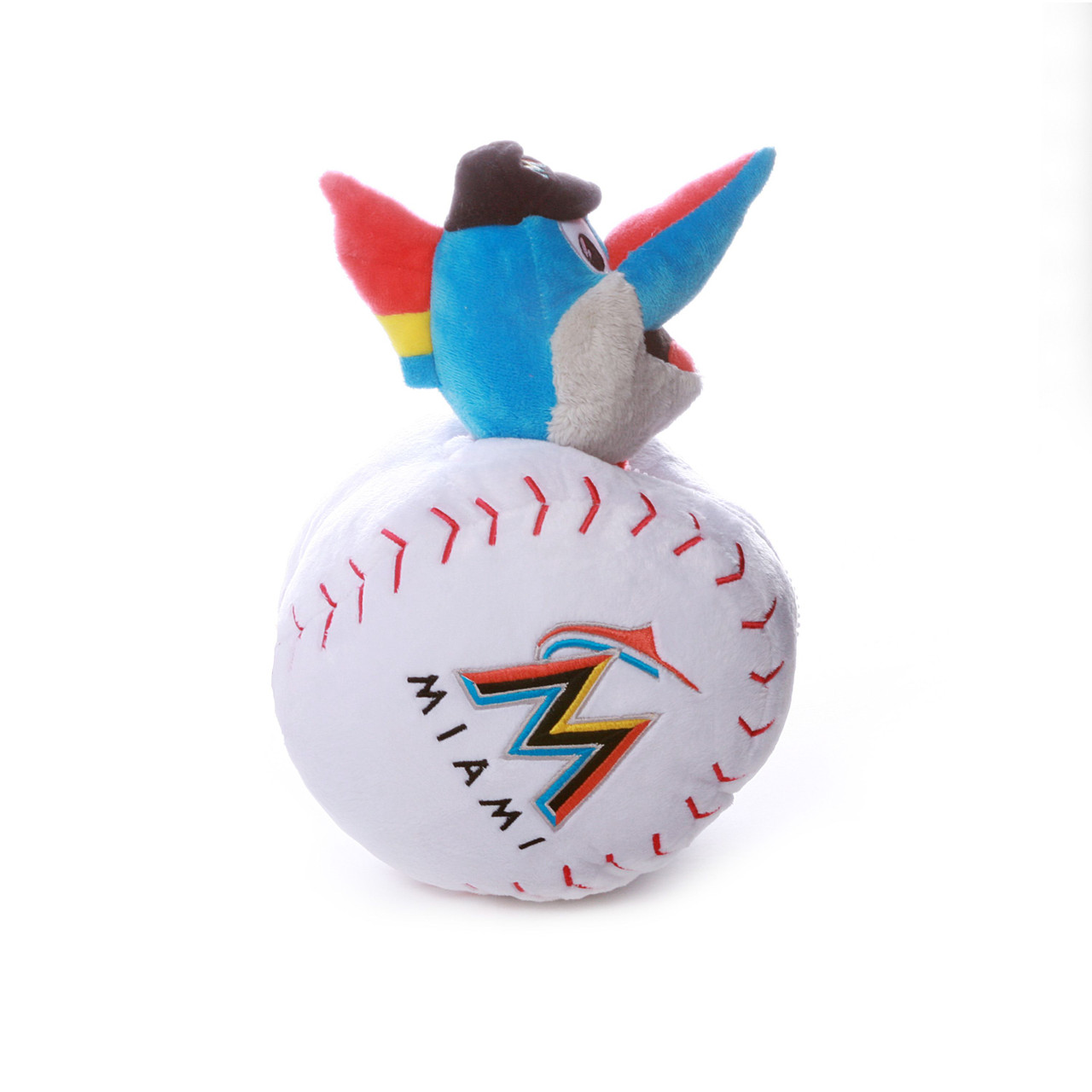 Miami Marlins MLB Reverse-A-Pal Plush Mascot and Baseball