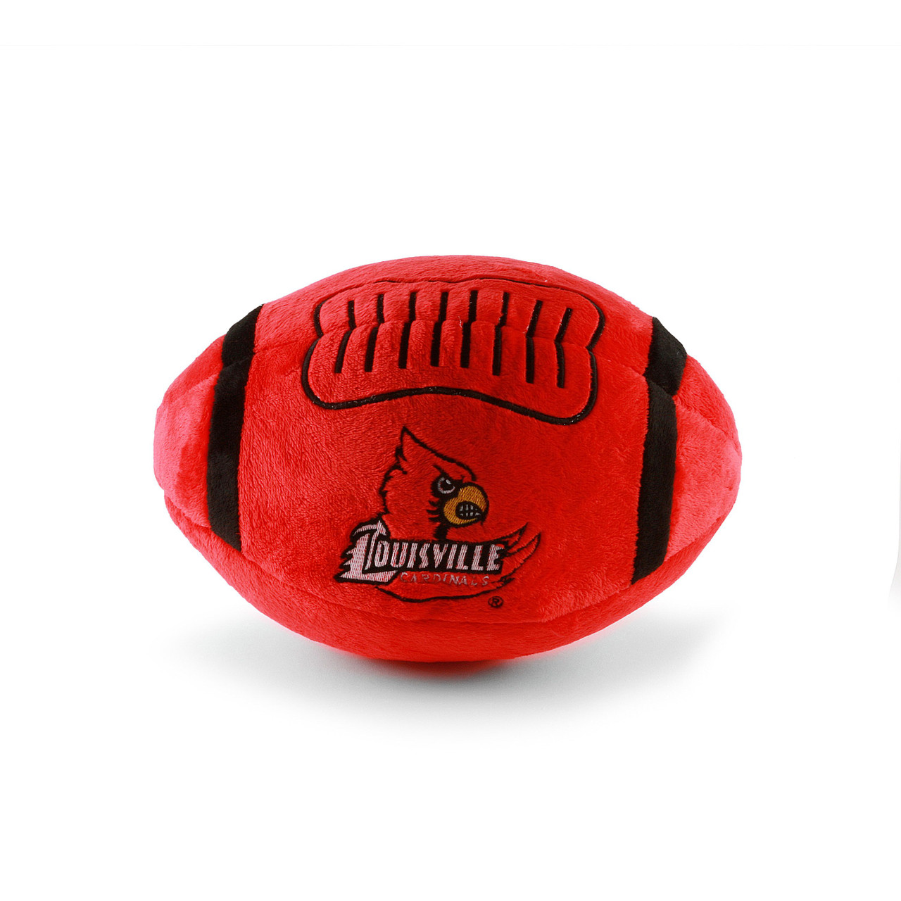 Louisville Cardinals NCAA Reverse-A-Pal Plush Mascot and Football