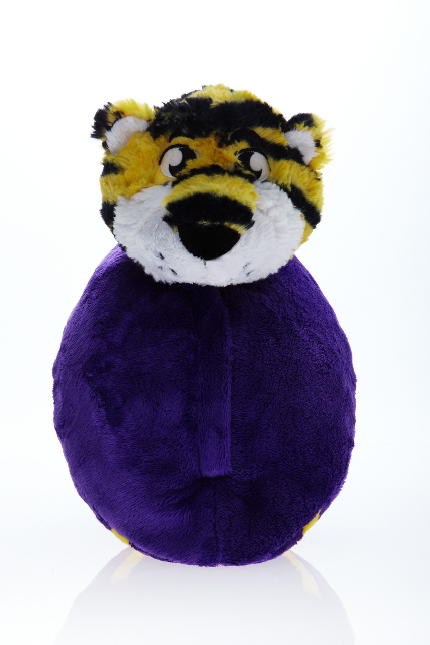 Louisiana State LSU Tigers NCAA Reverse-A-Pal Plush Mascot and Football