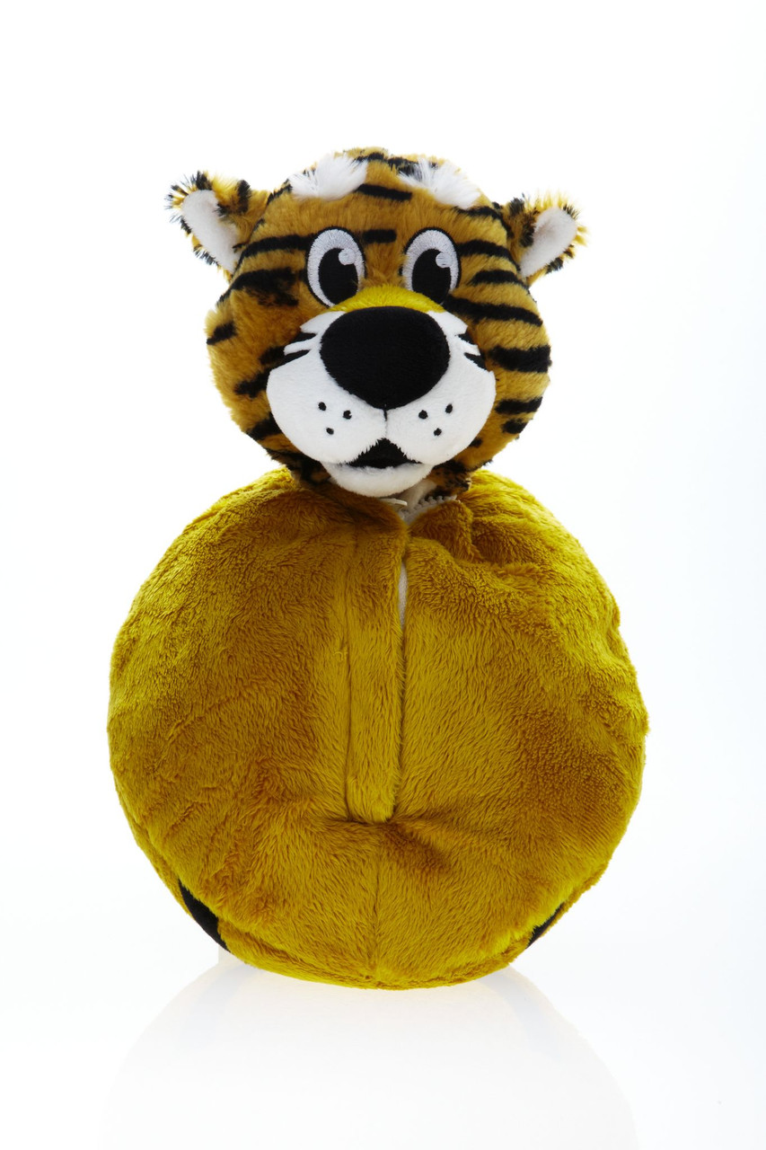 Missouri Tigers NCAA Reverse-A-Pal Plush Mascot and Football