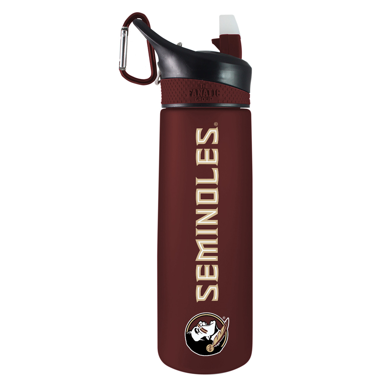 Florida State Seminoles - 24oz Tritan Plastic Sport Bottle - Burgundy