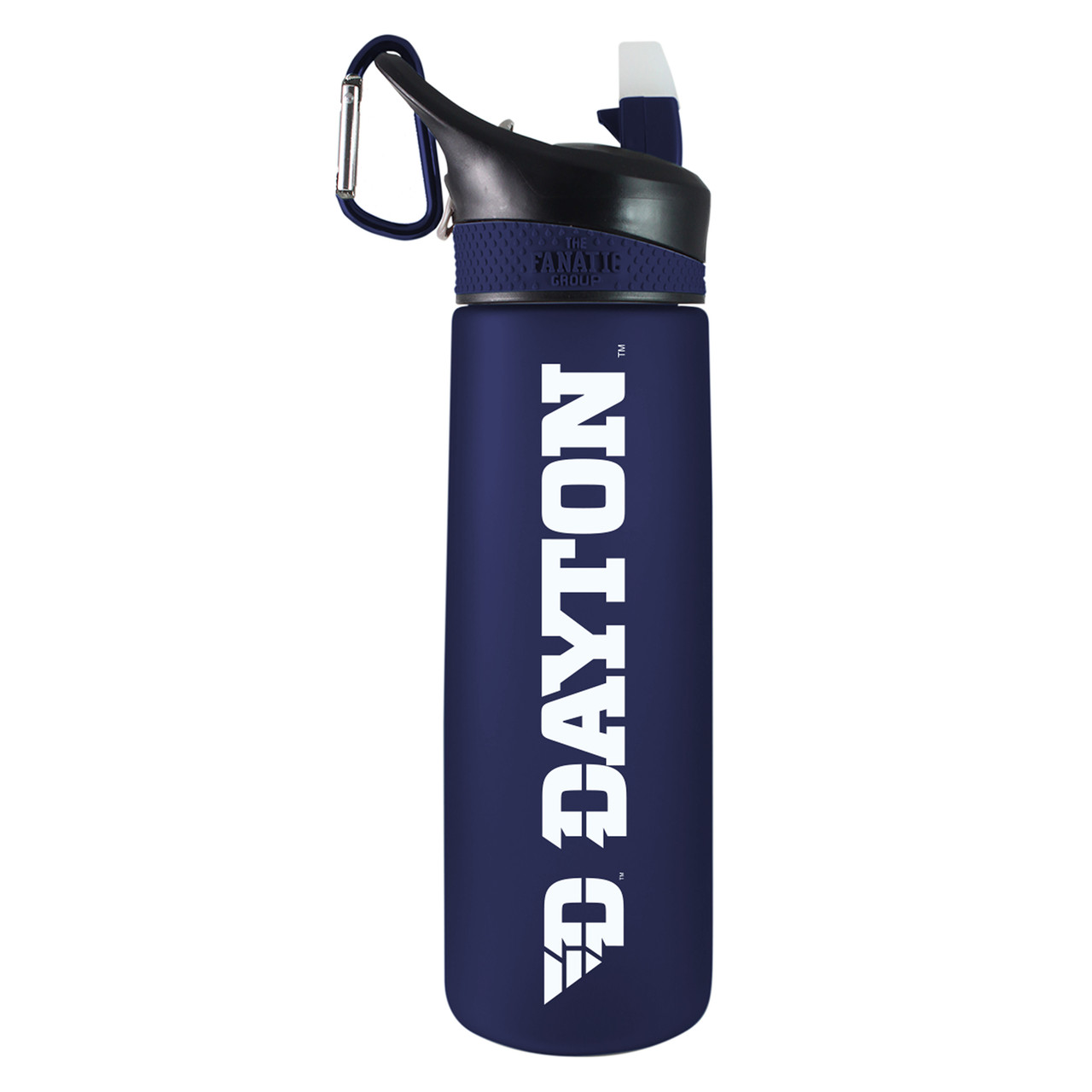 Dayton Flyers - 24oz Tritan Plastic Sport Bottle - Navy