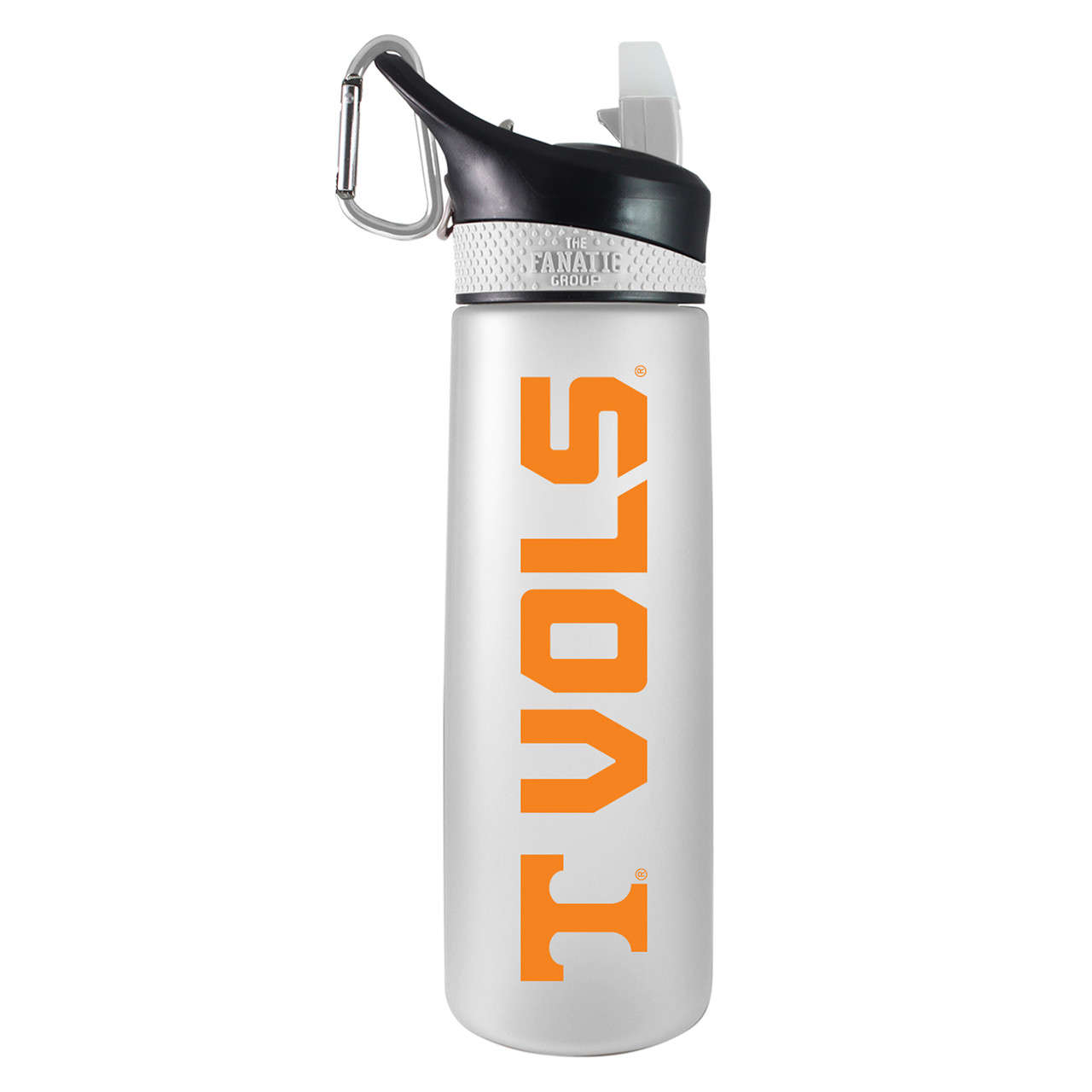 Tennessee Vols - 24oz Tritan Plastic Sport Bottle - White