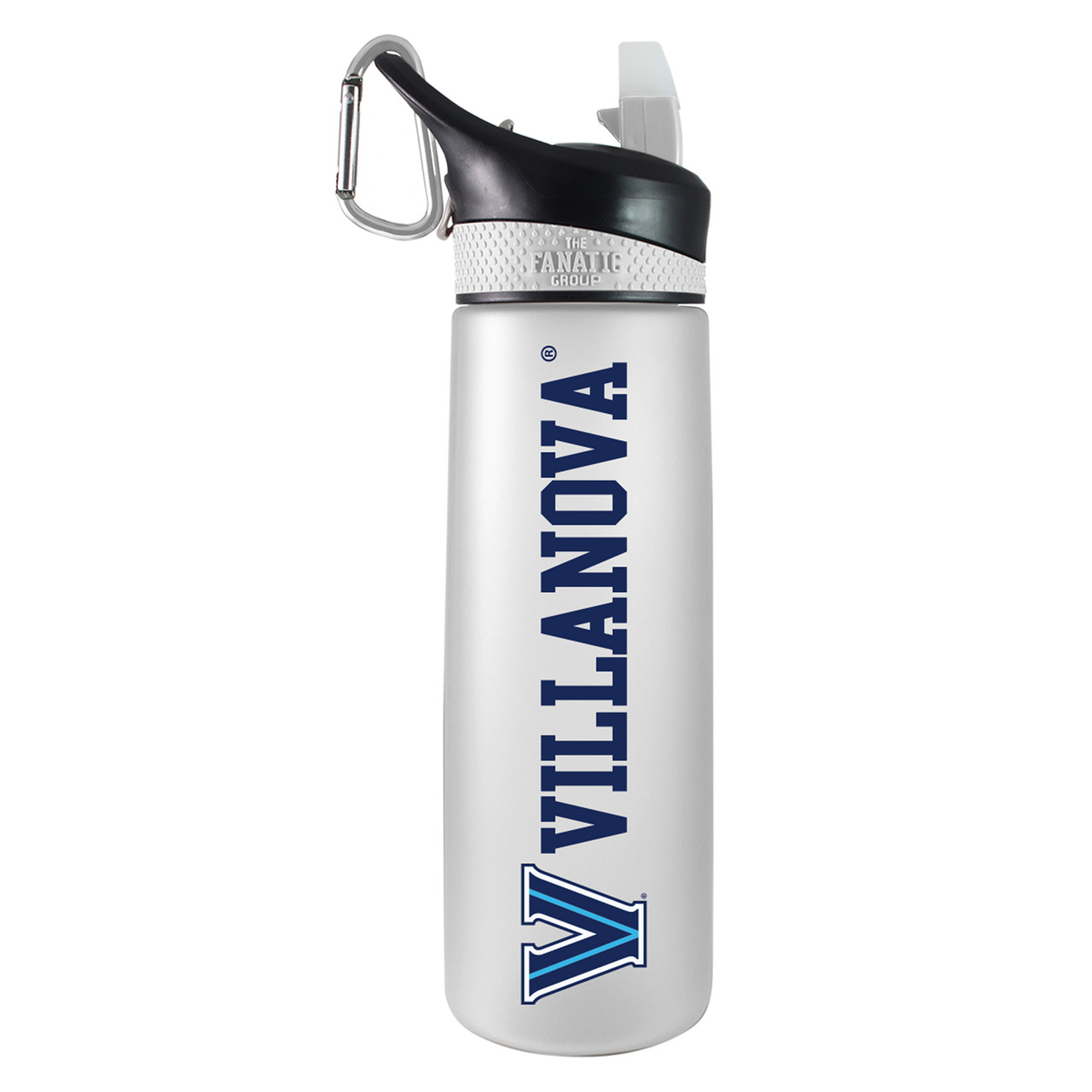 Villanova Wildcats - 24oz Tritan Plastic Sport Bottle - White