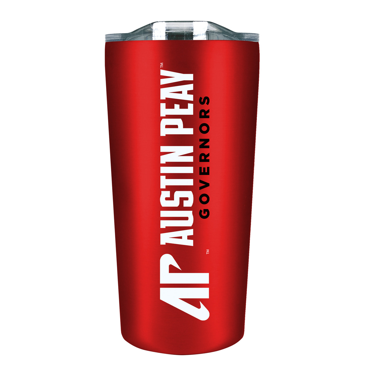 Austin Peay Governors - 18oz Stainless Soft Touch Tumbler - Red