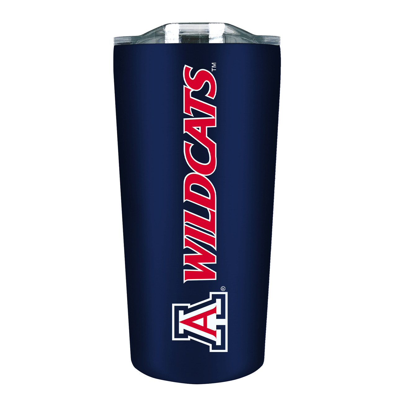 Arizona Wildcats - 18oz Stainless Soft Touch Tumbler - Navy