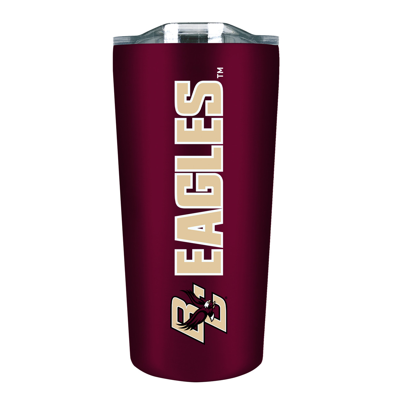 Boston College Eagles - 18oz Stainless Soft Touch Tumbler - Burgundy