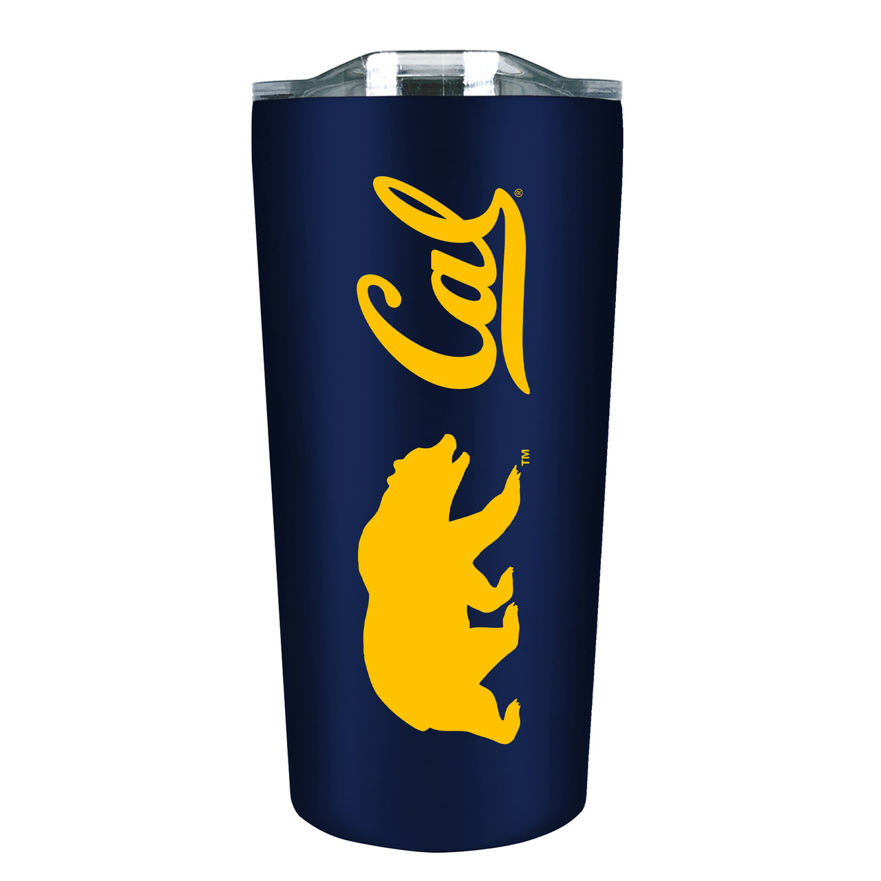 California Bears - 18oz Stainless Soft Touch Tumbler - Navy