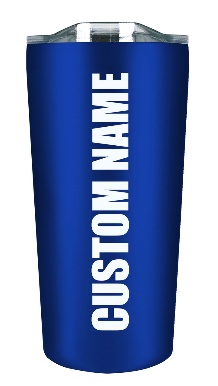 Citadel Bulldogs - 18oz Stainless Soft Touch Tumbler - Blue