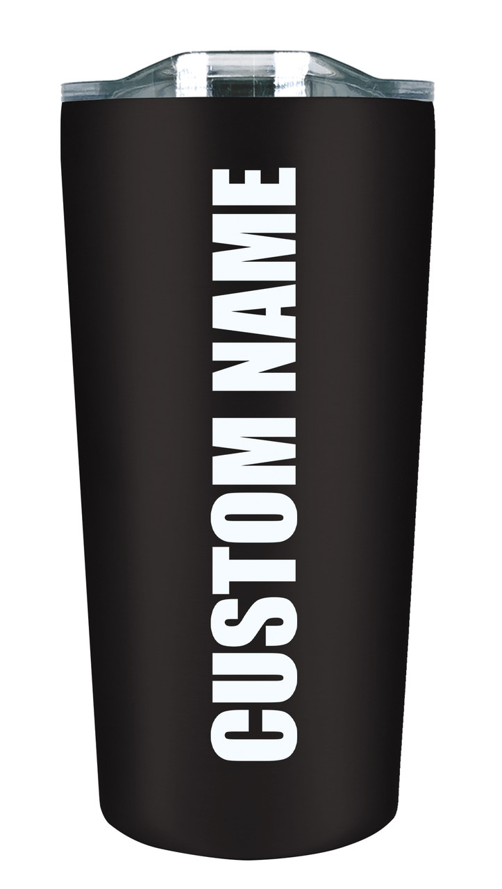 Central Missouri Mules - 18oz Stainless Soft Touch Tumbler - Black