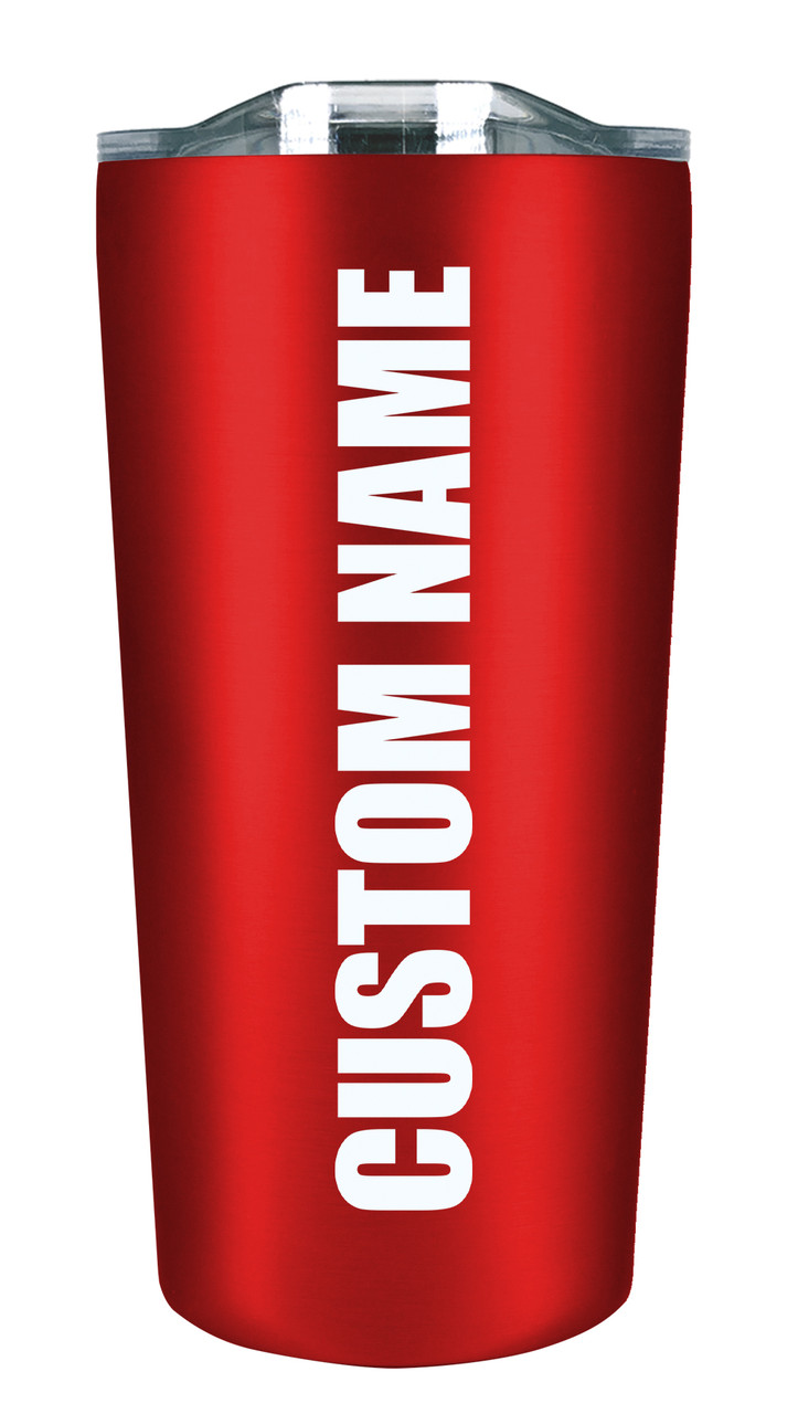 Colgate Red Raiders - 18oz Stainless Soft Touch Tumbler - Red